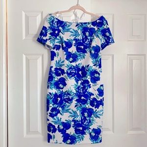 Beautiful 10P off shoulder, knee length dress.